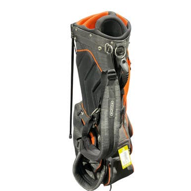 Used Ogio ORANGE/BLK STAND BAG Mens Stand Bag Black 11834-S000038337