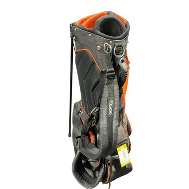 Used Ogio ORANGE/BLK STAND BAG Mens Stand Bag Black 11834-S000038337