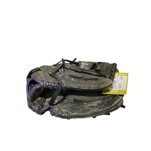 Used Rawlings HIGHLIGHT BB/SB Glove RH Throw Black 12" 11834-S000038328