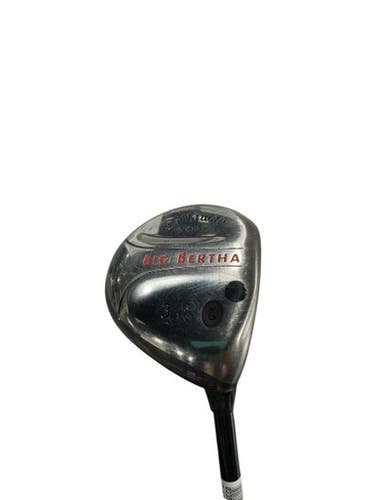 Used Callaway BIG BERTHA Mens Fairway Wood RH 3 Wood 11834-S000038311