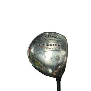Used Callaway BIG BERTHA TITANIUM Mens Driver RH 11.0 Degree 11834-S000038314