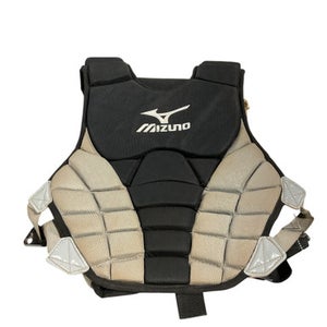Used Mizuno SAMURAI Catchers Chest Protector Black Junior 11834-S000038305