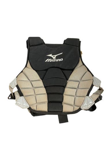 Used Mizuno SAMURAI Catchers Chest Protector Black Junior 11834-S000038305