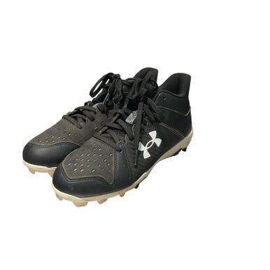 Used Under Armour LEAD OFF CLEATS BB/SB Cleats Black Junior 04 11834-S000038290