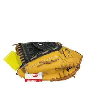 Used Franklin FIELD MASTER SERIES BB/SB Glove RH Throw Brown 14" 11834-S000038261