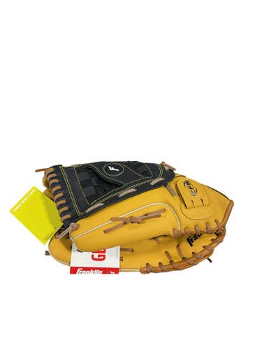 Used Franklin FIELD MASTER SERIES BB/SB Glove RH Throw Brown 14" 11834-S000038261