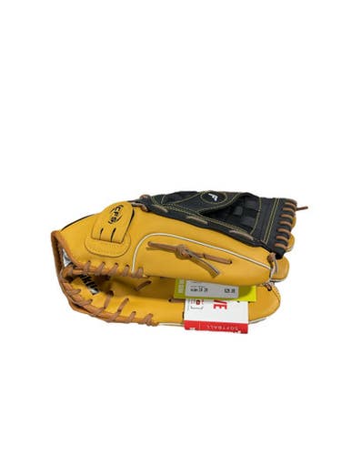 Used Franklin FIELD MASTER SERIES BB/SB Glove RH Throw Brown 14" 11834-S000038262