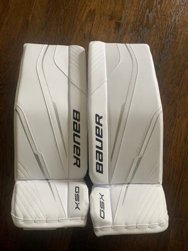 26" Bauer GSX (2023 Model) Goalie Leg Pads (New)