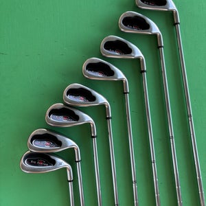Men's Callaway 2004 Big Bertha Iron Set Right Handed Uniflex Steel Shaft