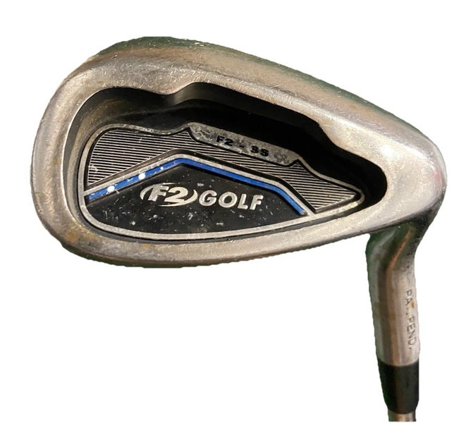 F2 Golf Face Forward Gap Wedge 52* RH Stiff Flex Steel 35 Inches New Grip