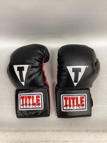 Used Title Boxing Gloves Black MD 11851-S000035585