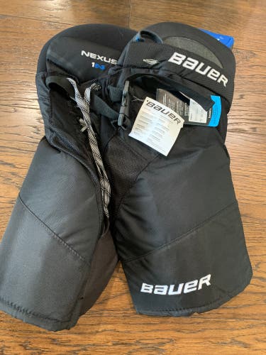 Black Junior New  Bauer Nexus 1N Hockey Pants SIZE M