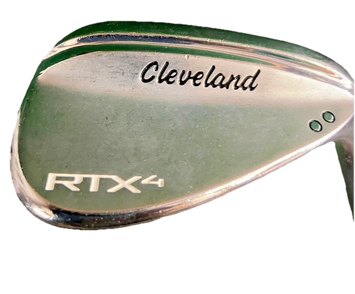 Cleveland RTX4 Satin Gap Wedge 52*10* Mid 2 Dots RH KBS 115 Hi-Rev 2.0 Steel 35"
