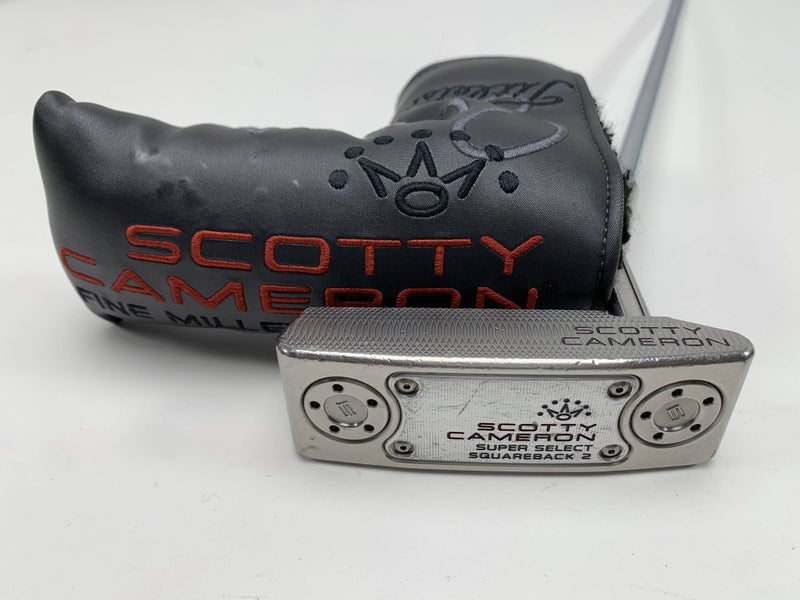 Scotty Cameron Super Select Squareback 2 Putter 34" SuperStroke Flatso 2.0 RH HC