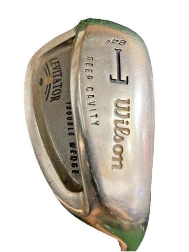 Wilson Levitator Deep Cavity Lob T Wedge 64* RH Stiff Steel 35" New Jumbo Grip