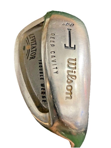 Wilson Levitator Deep Cavity Lob T Wedge 64* RH Stiff Steel 35" New Jumbo Grip