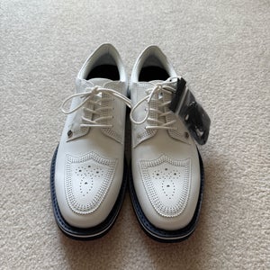 Authentic G/FORE Men's Size 11 Brand New Gallivanter Full Grain Smooth Leather Brogue Golf Shoes