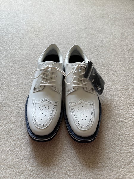 Authentic G/FORE Men's Size 11 Brand New Gallivanter Full Grain Smooth Leather Brogue Golf Shoes