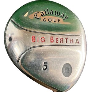 Callaway Big Bertha 2004 5 Wood 19* RH Light Senior Graphite 41.5" New Mid Grip