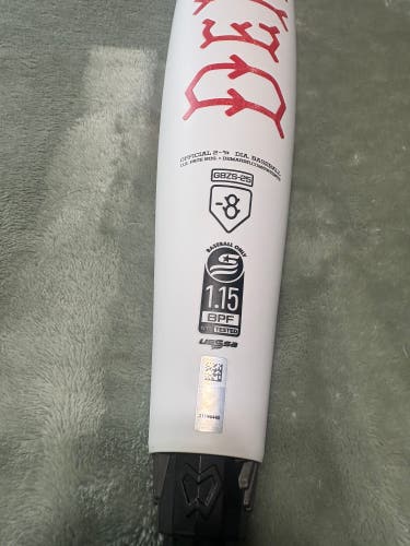 2025 DeMarini The Goods Hybrid USSSA Certified Bat (-8) 22 oz 30" (Used)