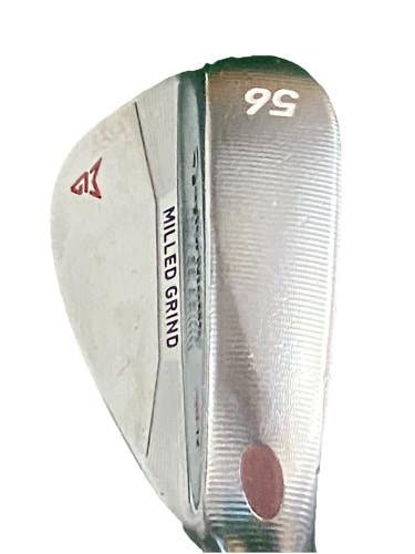 TaylorMade Milled Grind Carbon Sand Wedge 56*12 SB RH Stiff Steel 35" New Grip
