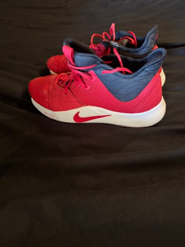Men's Size M 12.0 (W 13.0) Nike PG 3 Shoes (Used)
