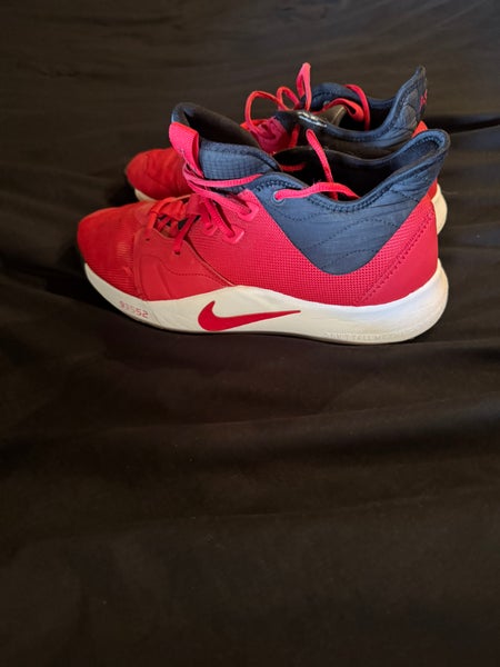 Men's Size M 12.0 (W 13.0) Nike PG 3 Shoes (Used)