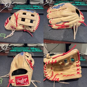 Rawlings RH Outfield Heart of the Hide Baseball Glove 12.75" (Used)