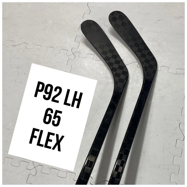 Senior(2x)Left P92 65 Flex 66” ProBlackStock™ Unbranded Blackouts Pro Stock Nexus Hockey Sticks