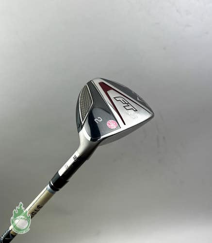 Right Handed Callaway FT-IZ 2 Hybrid 18* 60g Stiff Flex Graphite Golf Club