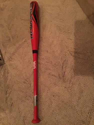 A Rawlings - 10 size 30 baseball bat. That is USA approved