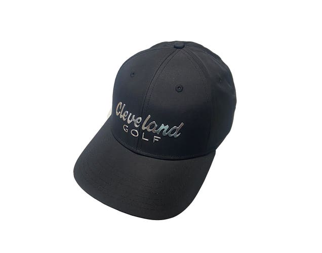 NEW 2025 Cleveland Liquid Metal  Black Adjustable Snapback Golf Hat/Cap