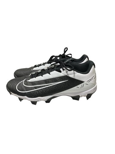 Used Nike Adult FB Cleats Black And White Senior 11 11834-S000038085