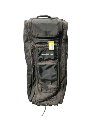 Used Powernet COACHES BAG BB/SB Player Wheeled Bag Black 11834-S000038094