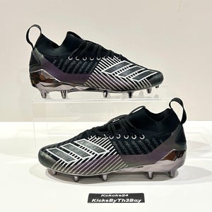 Size 9 Adidas Adizero 8.0 Primeknit Football Cleats Black Purple Metallic BB7690