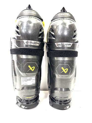 Used Bauer MACH Intermediate Shin Guards Black 13" 11860-S000295286