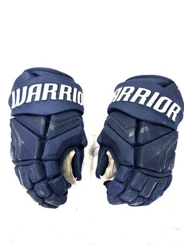 Used Warrior PRO Junior Gloves Navy Blue 11" 11860-S000295282