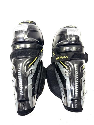 Used Warrior ALPHA Junior Shin Guards Black 10" 11860-S000295284