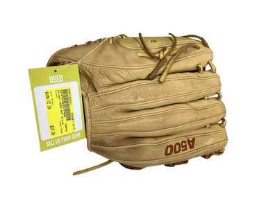 Used Wilson A500 BB/SB Glove RH Throw Brown 12" 11613-S000164961