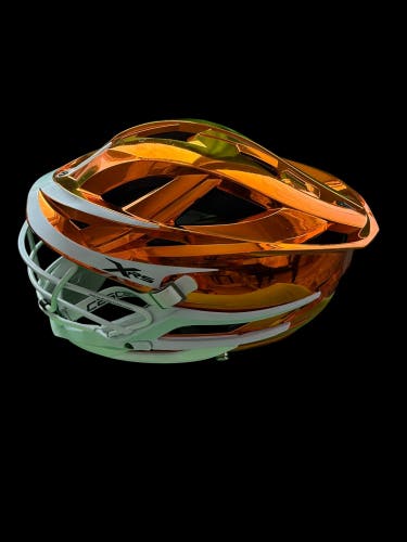 Cascade XRS Youth Lacrosse Helmet - Chrome Orange  PLL Edition (Used)