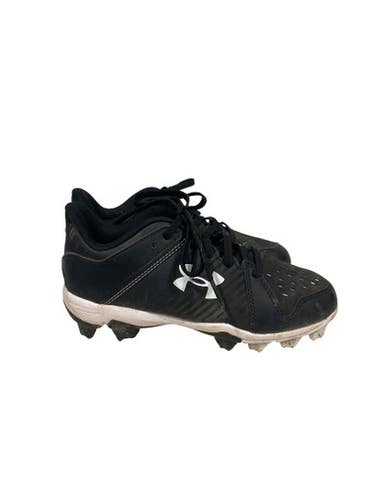 Used Under Armour LEADOFF BB/SB Cleats Black Junior 02.5 11847-S000028243