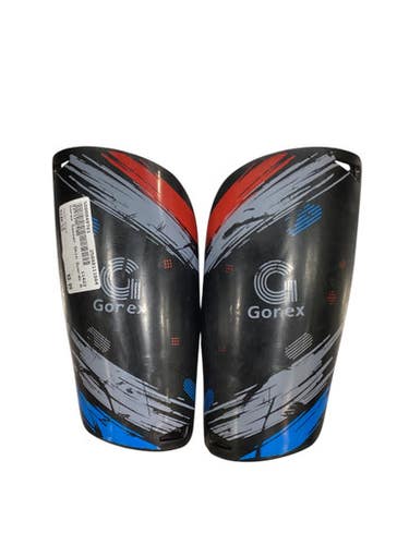 Used Soccer Shin Guards Adult Black LG 11884-S000049781