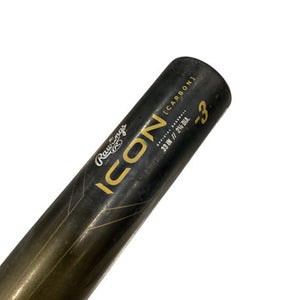 Used Rawlings ICON BB/SB High School -3 Bat 33" 11884-S000049778