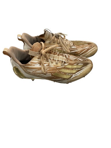 Used Adidas ADIDAS ADIZERO Adult FB Cleats White Senior 10 11884-S000049785