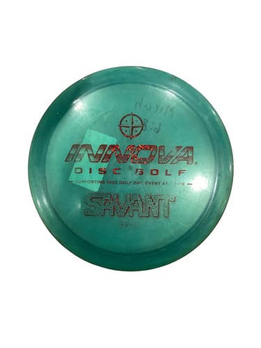 Used Innova CHAMPION SAVANT Disc Golf Driver Green 11884-S000049749