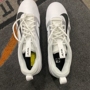 Used Nike Adult FB Cleats White Senior 16 11614-S000218439