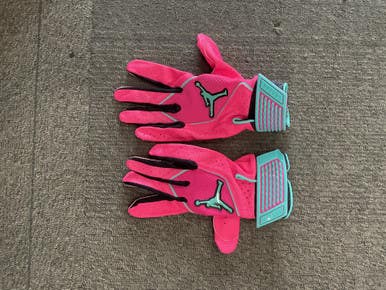 Used Jordan BB/SB Batting Gloves Pink LG 11614-S000218413
