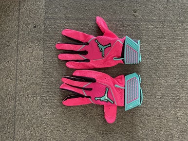 Used Jordan BB/SB Batting Gloves Pink LG 11614-S000218413