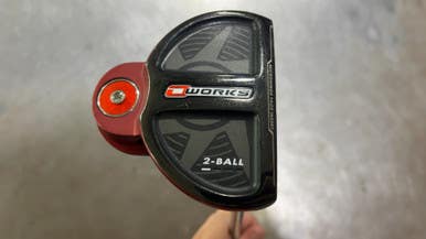 Used Odyssey O-WORKS 2-BALL Mens Putter RH 11605-S000204220