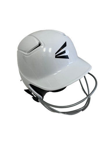 Used Easton Alpha Youth OSFM Batting Helmet w/Mask White 11692-S000139452